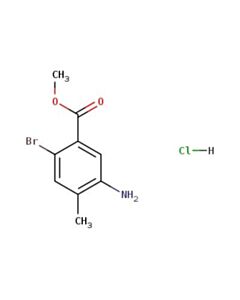 Astatech METHYL 5-AMINO-2-BROMO-4-METHYLBENZOATE HCL; 10G; Purity 97%; MDL-MFCD28968112